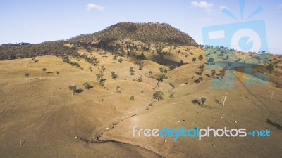 View Of Mount Walker, Queensland Stock Photo