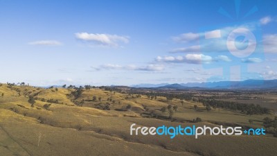 View Of Mount Walker, Queensland Stock Photo