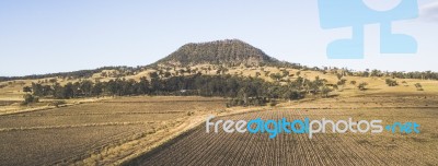 View Of Mount Walker, Queensland Stock Photo