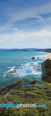 View Of Split Point Beach During The Day Stock Photo