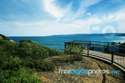 View Of Split Point Beach During The Day Stock Photo