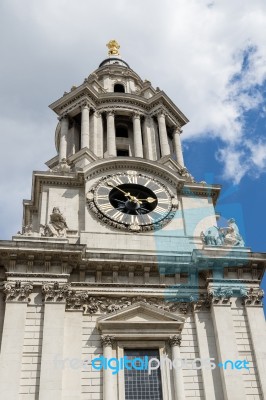 View Of St Paul's Cathedral Stock Photo