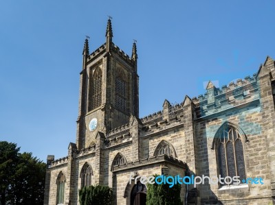 View Of St Swithun's Church In East Grinstead Stock Photo