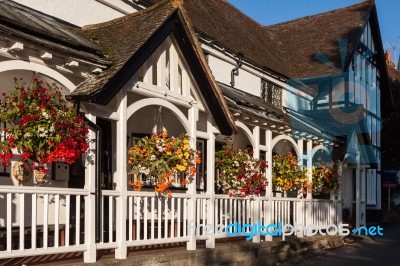 View Of The Anchor Public House In Hartfield Stock Photo