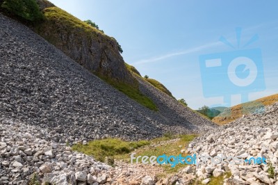 View Of The Countryside Around The Village Of Conistone In The Y… Stock Photo