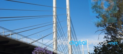 View Of The Eleanor Schonell Bridge Stock Photo