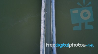 View Of The Eleanor Schonell Bridge In West End, Brisbane Stock Photo