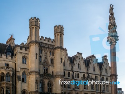 View Of The Exterior Of Westminster Abbey Stock Photo