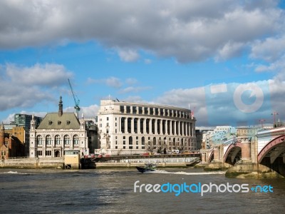 View Of The Historic London Skyline Stock Photo