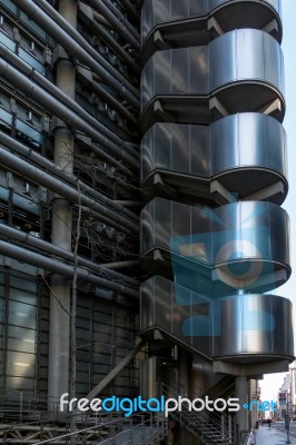 View Of The Lloyds Of London Building Stock Photo