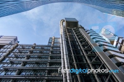 View Of The Lloyds Of London Building Stock Photo