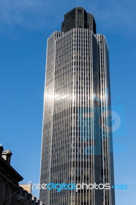 View Of The Nat West Tower In The City Of London Stock Photo