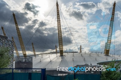 View Of The O2 Building Stock Photo