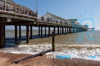 View Of The Pier At Southwold Stock Photo