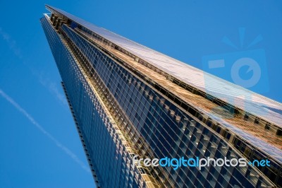 View Of The Shard Stock Photo