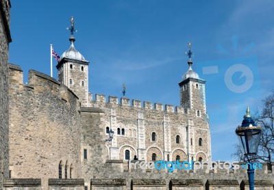 View Of The Tower Of London Stock Photo