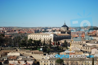 View Of Toledo, Spain Stock Photo