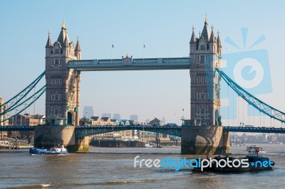 View Of Tower Bridge Stock Photo