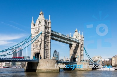 View Of Tower Bridge Stock Photo