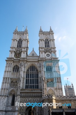 View Of Westminster Abbey Stock Photo