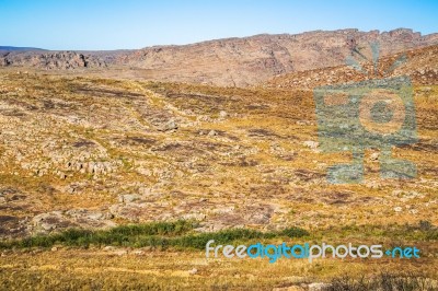 Views At Pakhuis Pas In South Africa Stock Photo