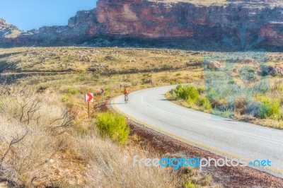 Views At Pakhuis Pas In South Africa Stock Photo