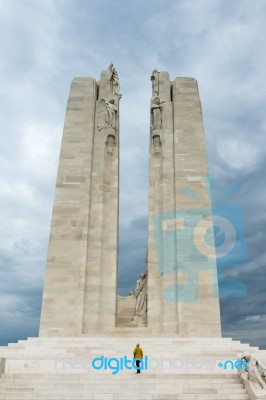 Vimy Ridge National Historic Site Of Canada In France Stock Photo