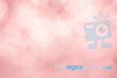 Vintage Blurred Bokeh Pink Soft Pastel Background Stock Photo