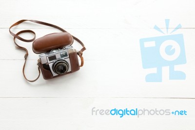 Vintage Camera Stock Photo