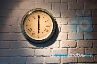 Vintage Clock Stock Photo