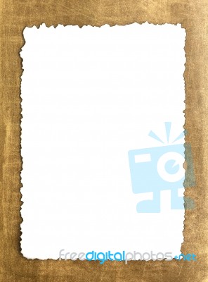 Vintage Grunge Burnt Paper Stock Photo