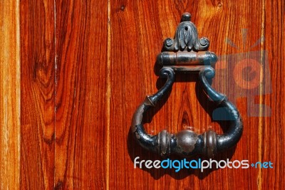 Vintage Handle Stock Photo