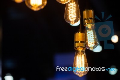 Vintage Lamps Stock Photo