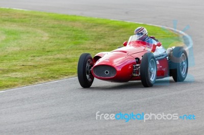 Vintage Racing At Goodwood Stock Photo