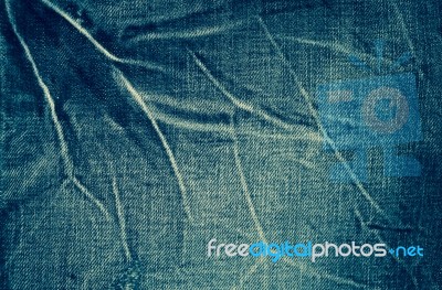 Vintage Tone Style Jeans Texture Background Stock Photo