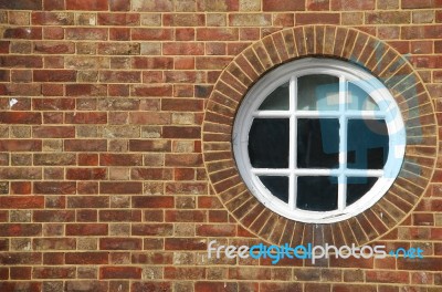 Vintage Window Architecture Stock Photo