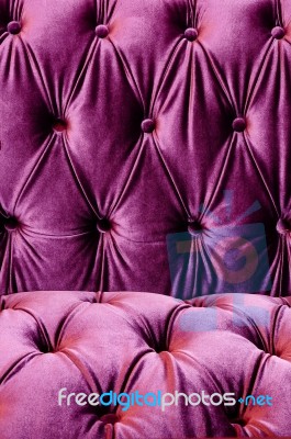 Violet Sofa Texture Stock Photo