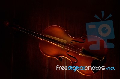 Violin Stock Photo