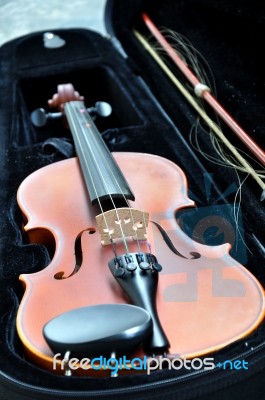 Violin Stock Photo