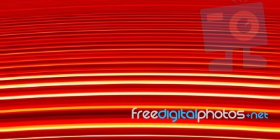 Virtual Red Stairs Abstraction Backdrop Stock Photo