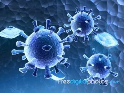 Virus Stock Image