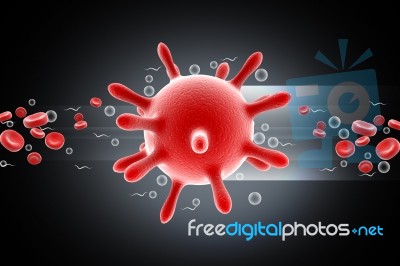 Virus Stock Image