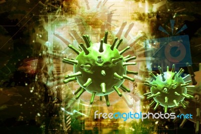 Virus Stock Image