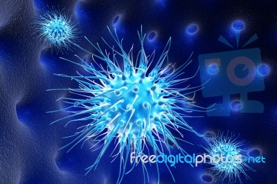 Virus Stock Image