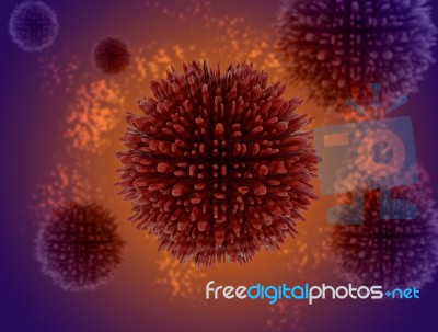 Virus  Stock Image