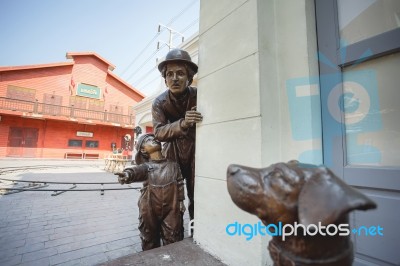 Visited To Thai Film Museum In Nakhon Pathom Stock Photo