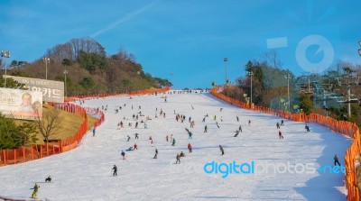 Vivaldi Park Ski Resort Stock Photo