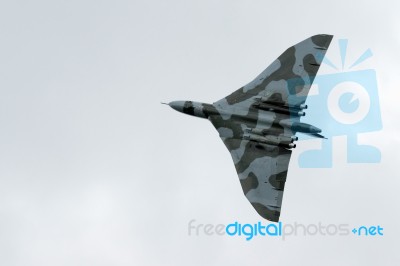 Vulcan Bomber At Shoreham Airshow Stock Photo