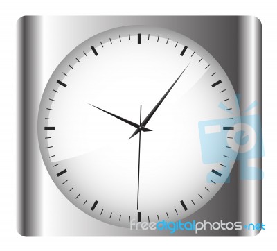 Wall Clock Stock Image