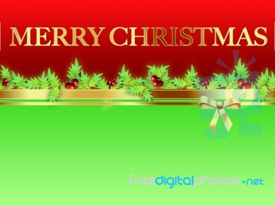 Wallpaper Christmas Stock Image